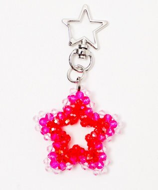 WEGO スタービーズキーホルダー ピンク