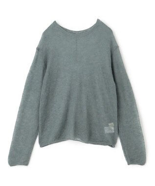 uncrave モヘアニット トップス（uncrave WHITE） アッシュミント