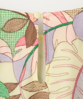 GRACE CONTINENTAL フルーツ刺繍トップ イエロー
