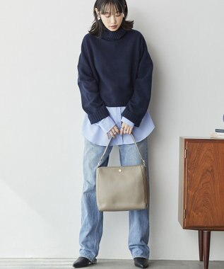 TOPKAPI 【TOPKAPI】fortuna フォルトゥナ 2way ショルダー バッグ グレージュ