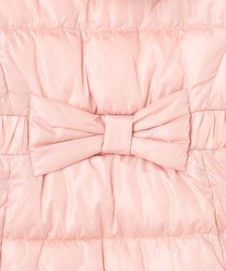 ANY KIDS 【フード取り外し/洗濯機可能】Aラインコート ピンク