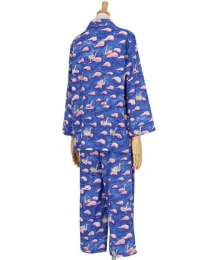 tsumori chisato SLEEP ツモリチサト パジャマ 綿100%(本体) 楊柳素材 9分袖 長袖 9分丈 レディース UDT310 /ワコール コン