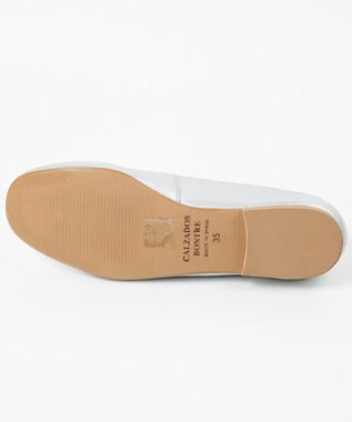 BONTRE 【BONTRE/ボントレ】ソフトフラットパンプス/02501-RS シルバー