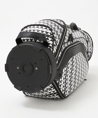 23区GOLF 【UNISEX】フラッグ総柄キャディバッグ　他と被らないデザイン ブラック系5