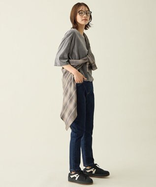 ANY チュールフロッキープルオーバー スレート