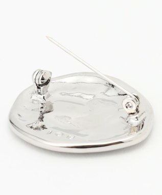 ICB ムーンブローチ シルバー系