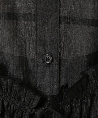 Green Parks ・ＥＬＥＮＣＡＲＥ　ＤＵＥ　シアービスチェ付シャツ Black