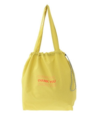 Green Parks ドロストトートバッグ Yellow