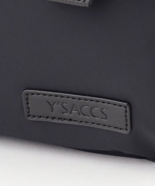 Y'SACCS ダブルタブ　トラベルショルダーバッグ ブラック