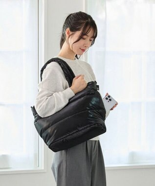 ROOTOTE 3685【弾む軽さフェザールー】FE.ミディアム.モダーン-A 01：ブラック