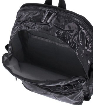 LeSportsac ブラックシャイン Backpack バックパック リュック ROUTE