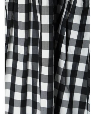 Green Parks コルセット風ミニワンピースⅡ Gingham Check