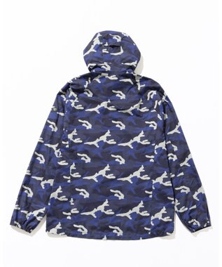 JOSEPH ABBOUD MOUNTAIN 【ストレッチ/軽量/撥水/ポケッタブル】エンボスカモフラージュ パーカー ネイビー系6
