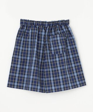 組曲 KIDS 【150-160㎝】チェック ショートパンツ ネイビー系5