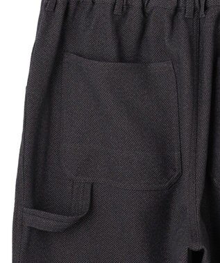J.PRESS YORK STREET 【UNISEX】ポリエステルカルゼ ワイドペインターパンツ グレー系