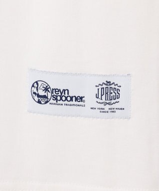 J.PRESS MEN Reyn spooner×J.PRESS リバースプリント ポケットTシャツ ホワイト系