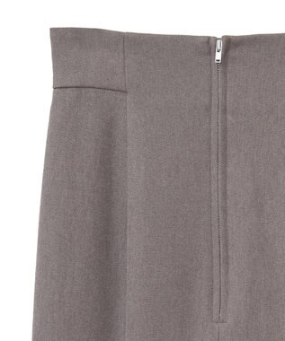 earth music&ecology フロントジップマーメイドスカート Mocha