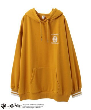 Green Parks ハリー・ポッター／袖口ライン裏毛フーディー Yellow