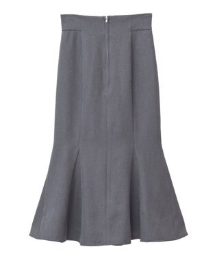 earth music&ecology フロントジップマーメイドスカート Gray