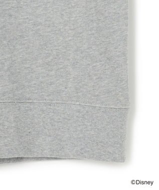 J.PRESS MEN 【DISNEY COLLECTION】【UNISEX】イラスト スウェットシャツ / ミッキーマウス ライトグレー系
