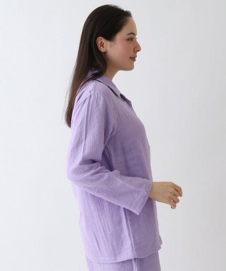 UCHINO マシュマロガーゼベーシックレディスパジャマ バイオレット