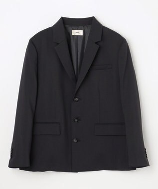 NAVE 【ReNAVE・洗える/UVカット】スパンポリエステル ジャケット ブラック系