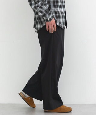 CRAFT STANDARD BOUTIQUE ワンタックチノスラックス Black