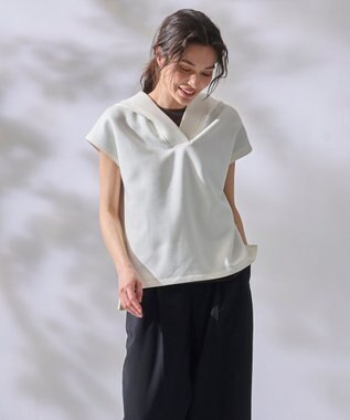 ANY L ダンボールフレンチスリーブ パーカー オフ