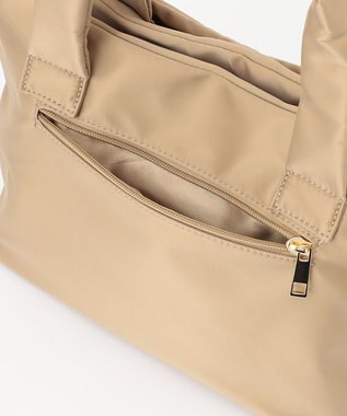 UNBILLION cachecache WEB限定リボン2wayトートバッグ ベージュ