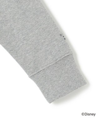 J.PRESS MEN 【DISNEY COLLECTION】【UNISEX】イラスト スウェットシャツ / ミッキーマウス ライトグレー系