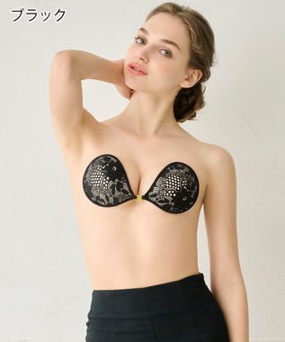 BRADELIS New York 【NuBra / ボリュームアップ】パテッドヌーブラ ルピナス ブラック