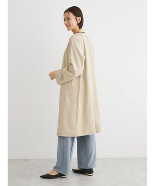 Green Parks 撥水加工　ケア楽着流しコート Beige