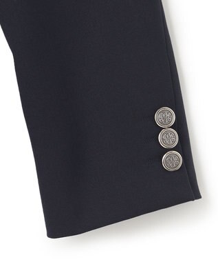 J.PRESS MEN 【WEB・一部店舗限定】10マンスツイルナチュラルストレッチツイル ブレザー /銀釦 ネイビー系