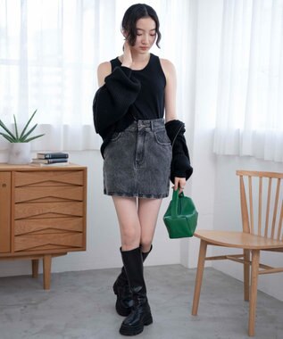 WEGO 【カップ付き】なちゅ盛れカップインタンク ブラックその他