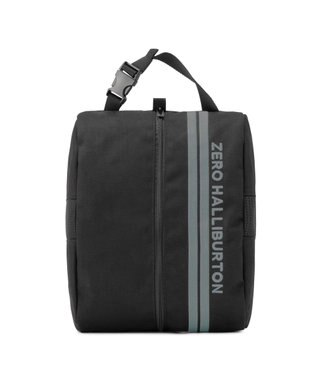 ZERO HALLIBURTON ジャガードカモ柄 シューズケース JC Series ZHG-B26 85256 ブラックカモ