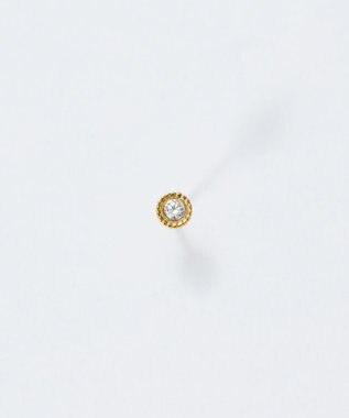 Phoebe 【金属アレルギー対応】プチシャイニングピアス(片耳)　ゴールド/サージカルステンレス