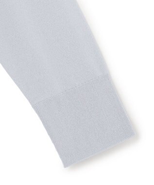 ICB L 【先行予約】 シンセティックハイゲージ ロングカーディガン サックスグレー