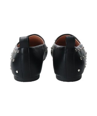 Bridget Birkin 【Bridget Birkin】ドットビジューフラットシューズ ブラック