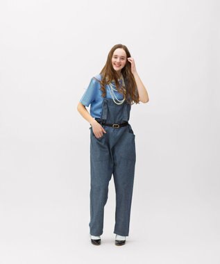 LENO DUNGAREES SALOPETTES / ダンガリーサロペット INDIGO