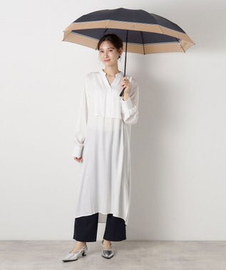 MOONBAT 【雨傘】ランバン オン ブルー (LANVIN en Blue)   Tender bicolor ブラック