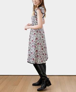 TOCCA 【消臭＆洗える！】NEWYORK CITY ROSE フリルドレス アイボリー系5