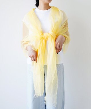 muto Ramie 500 plain リネンストール orange plain