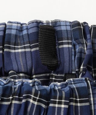 組曲 KIDS 【150-160㎝】チェック ショートパンツ ネイビー系5