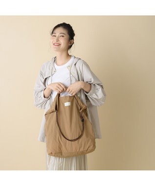 ACE BAGS & LUGGAGE W&.Day Night メル ポケッタブルバッグ Lサイズ 11783 ダブルアンドデイナイト ブラウン