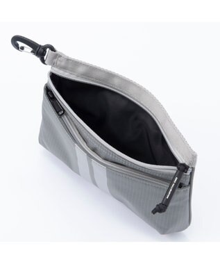 ZERO HALLIBURTON リップストップ小物入れ 82037 グレーシルバー