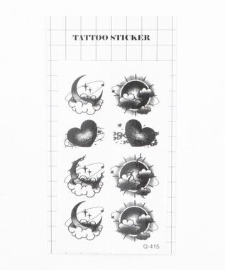 WEGO セットタトゥーシールB 柄5