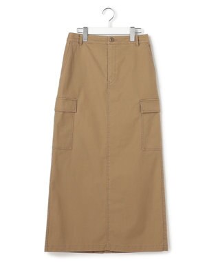 23区 S 【SLOW/一部店舗限定】ミリタリーボトム カーゴスカート ベージュ系