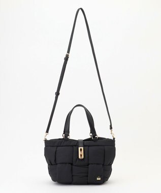LA BAGAGERIE パデットブロック2WAYミニトート ブラック