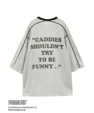 CRAFT STANDARD BOUTIQUE 【ユニセックス】PEANUTS/スヌーピー ゲームシャツTEE Light Gray