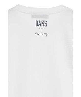 DAKS SLOWBOY「ソーセージ・マックス」Tシャツ ホワイト